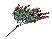 Leaves Bunch with Frosted Fern