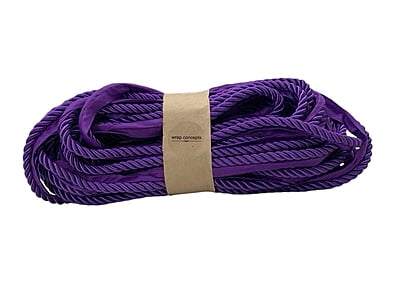 Deep Purple Twisted Chord - 10MM