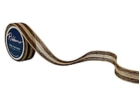 Jute Ribbon Double Stripe - Pink/Blue/Brown/White