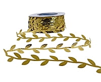 Metallic Leaf string - Gold/Silver