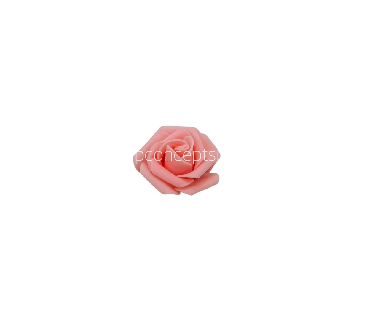 Peach Medium Foam Rose