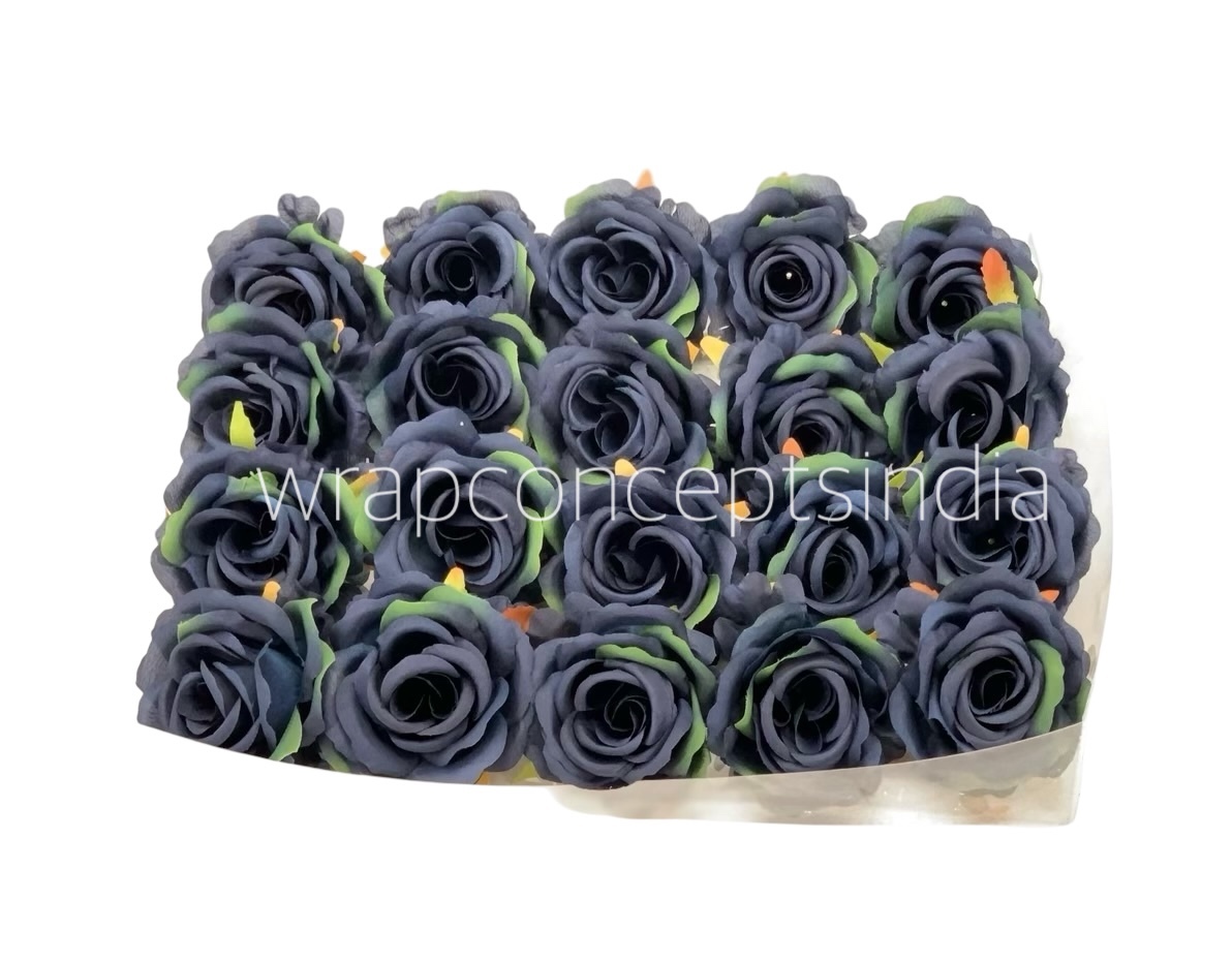 Rose Small - Navy with hints of Green