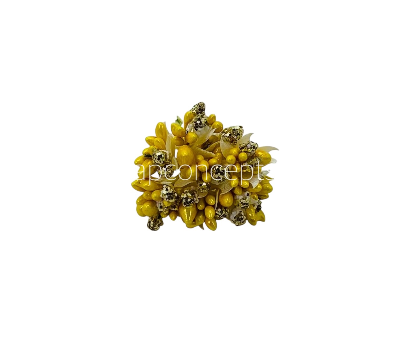 Yellow & Glitter Gold Pollens