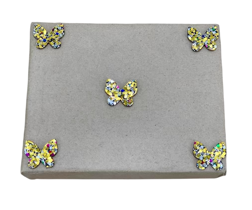 Gold Butterfly Accessory