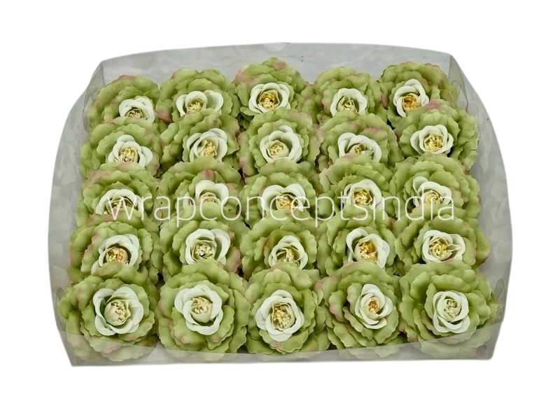 Green Open Rose