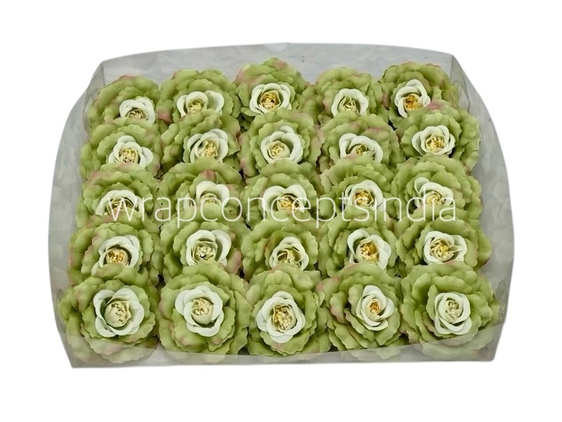 Green Open Rose