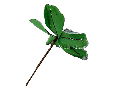 Velvet Flower with Gitter Pine Center