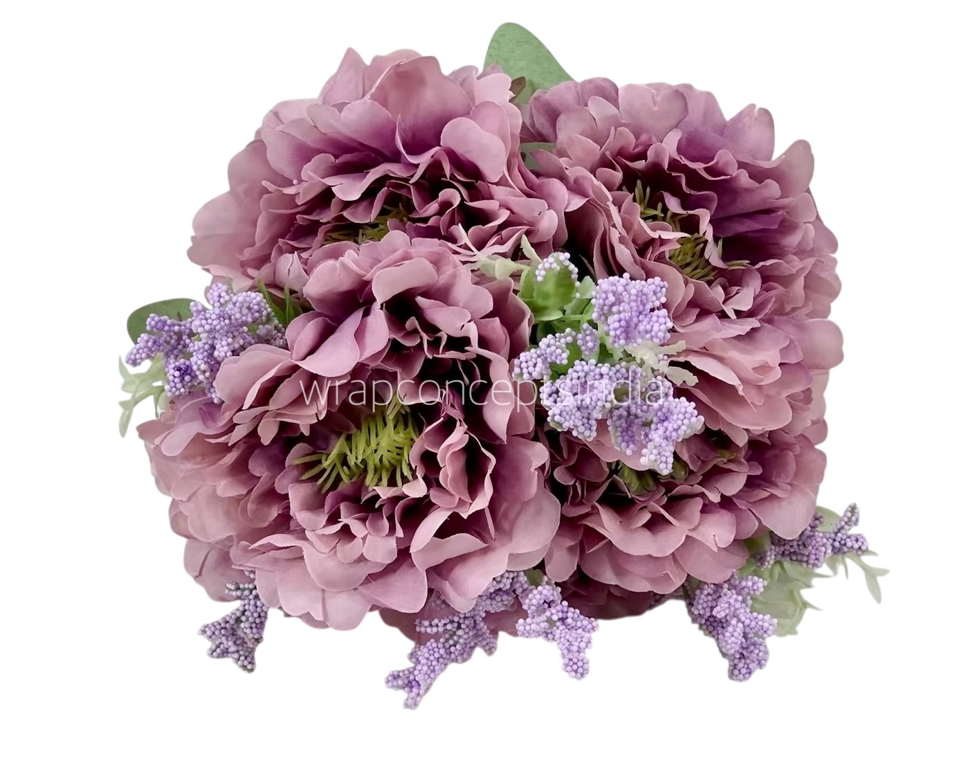 Tall Open Peony Bunch - Multicolour