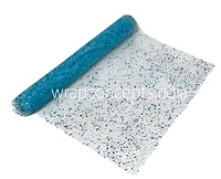 Blue Glitter Soft Net