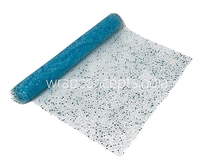 Blue Glitter Soft Net