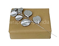 Gold/Silver Rubber Leaves Stick