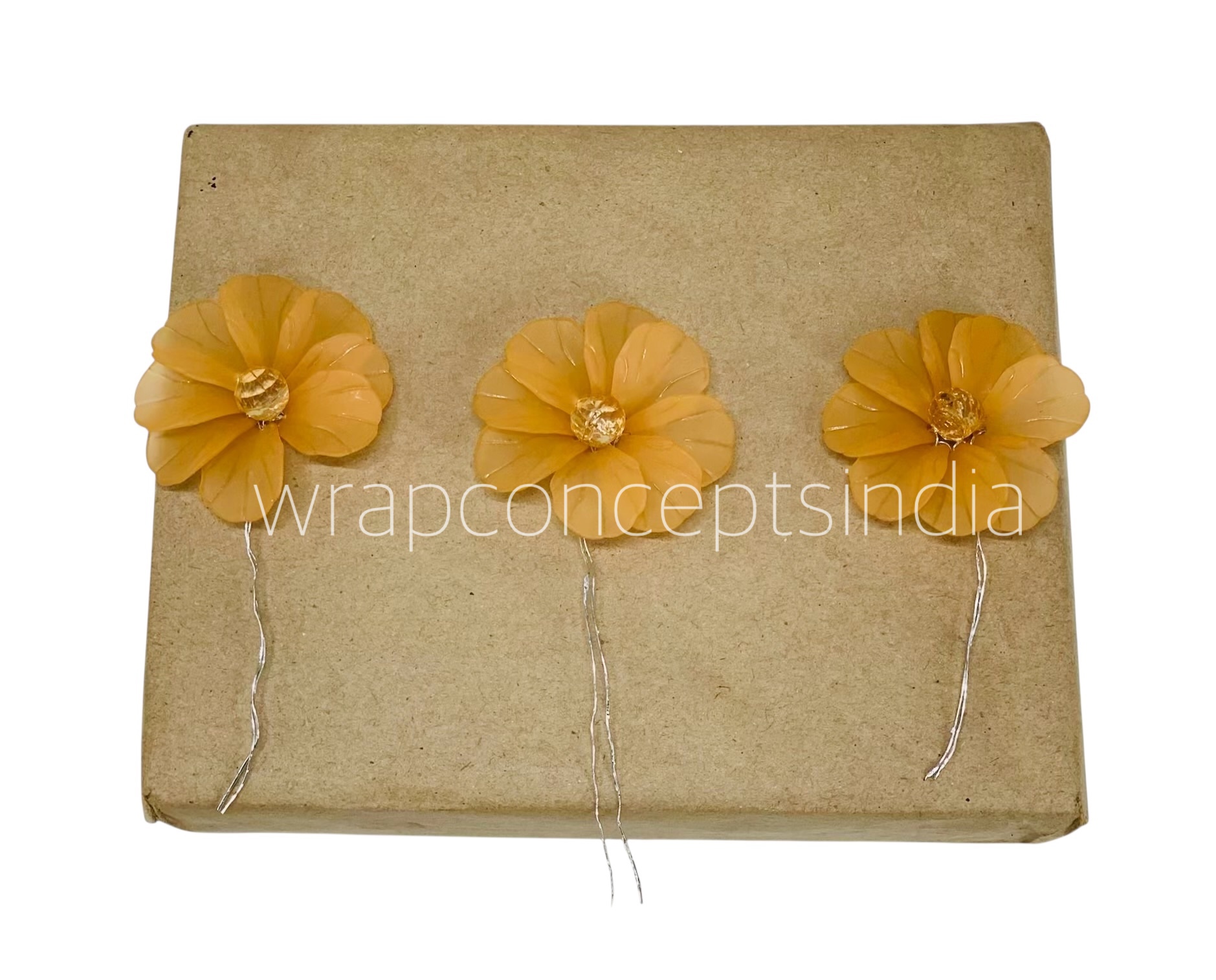 Acrylic Flowers with Stone