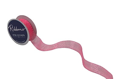 Sheer Polka Dot Ribbon