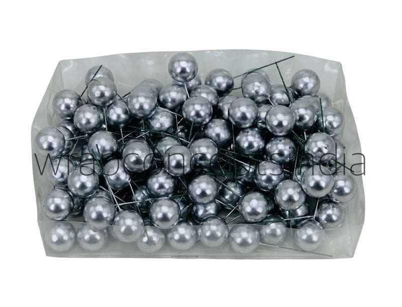 Silver Faux Balls - 30 MM