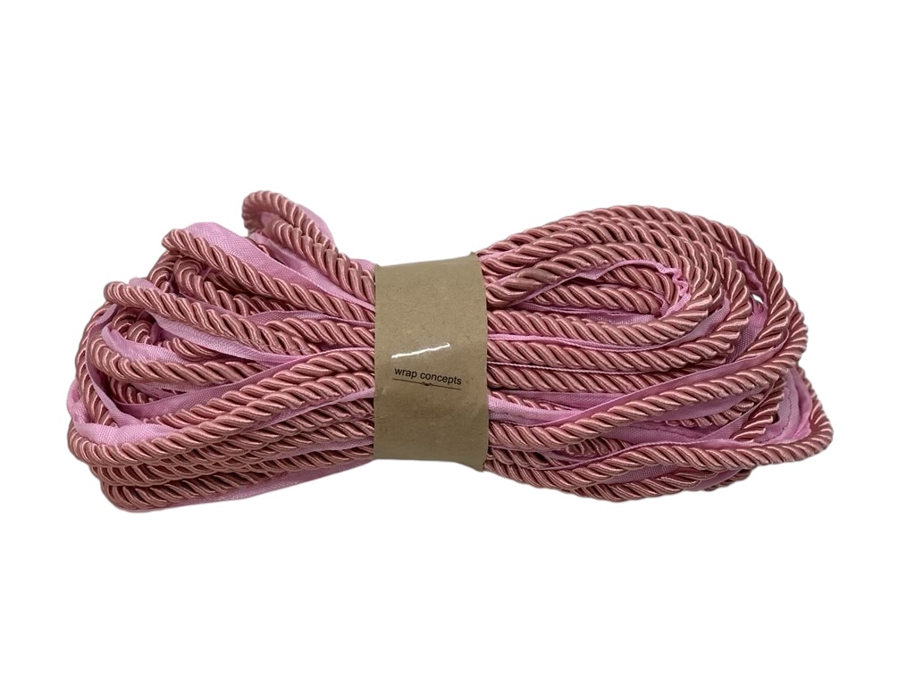 Soft Pink Twisted Chord - 10 MM