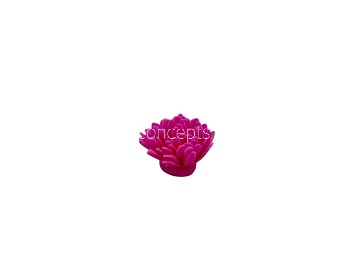 Dark Pink Foam Carnation
