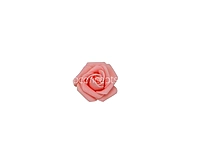 Peach Medium Foam Rose