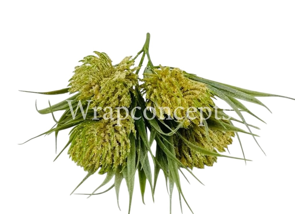 Fern Bunch with Big Frosted Conifers