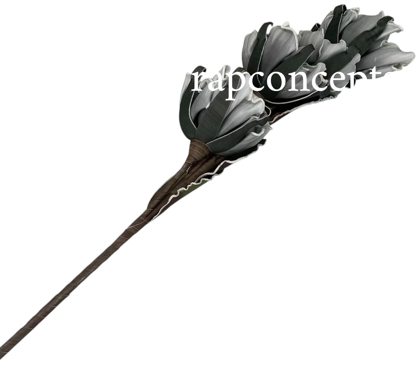 4 Flowers Long Sticks - Multicolor