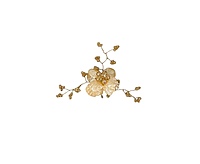 Acrylic Flowers with Pearl Add-ons- Multicolor