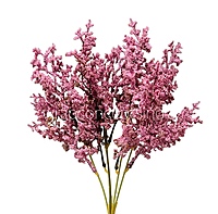 Frosted Plum Blossom Spray-White