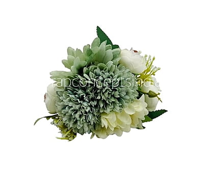 Carnation, Dahlia & Peony Bunch - Multicolour