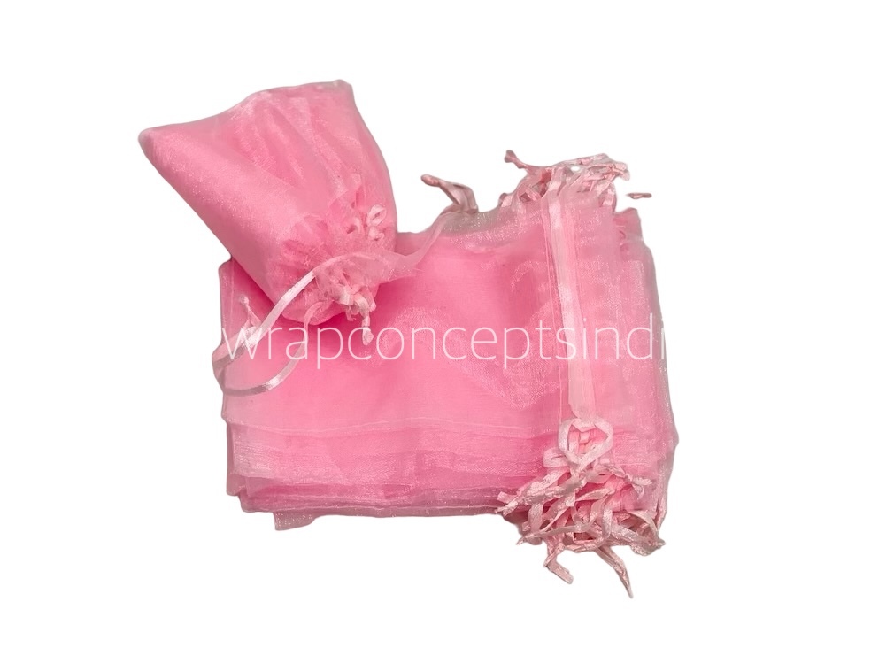 Sheer Pouch Bags - 10x14 cms