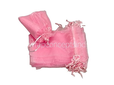 Sheer Pouch Bags - 10x14 cms