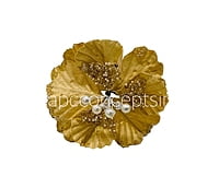 Big Flower with Pearl Center