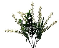 Leaves Bunch with Frosted Fern