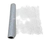 Silver Glitter Soft Net