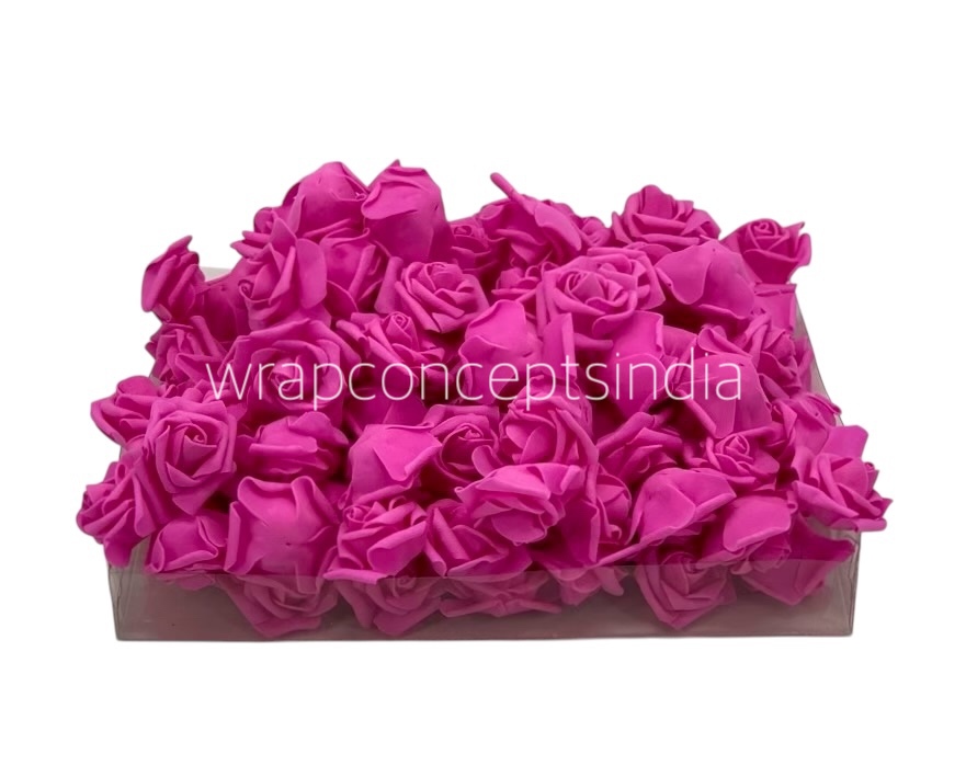 Fuchsia Medium Foam Rose