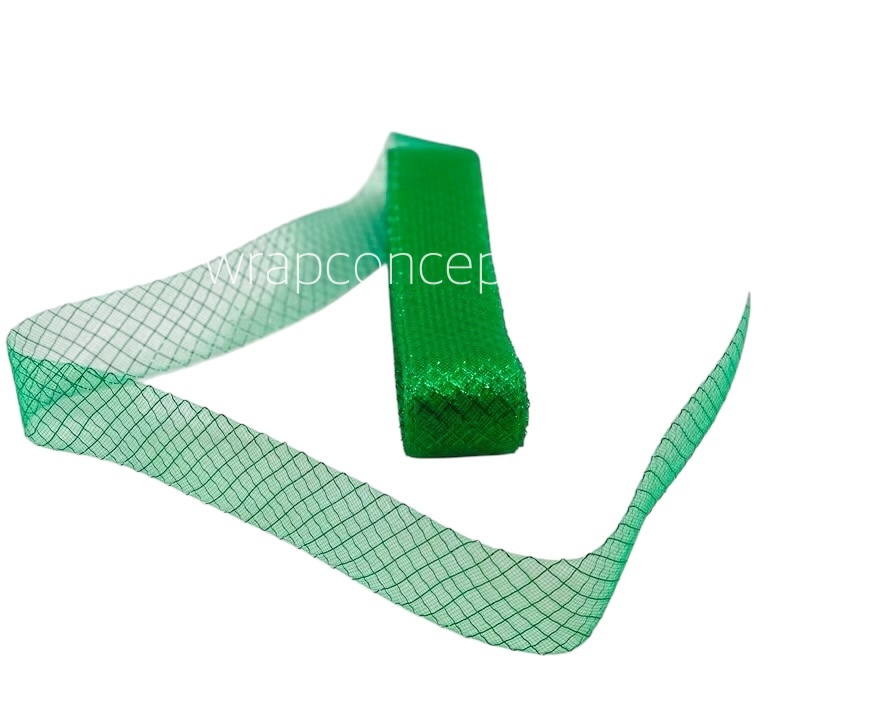 Stretch Ribbon with Glitter Hints