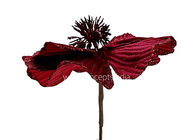 Big Flower with Glitter Centre & Edges