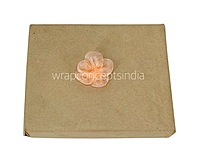 Light Orange Organza Flowers