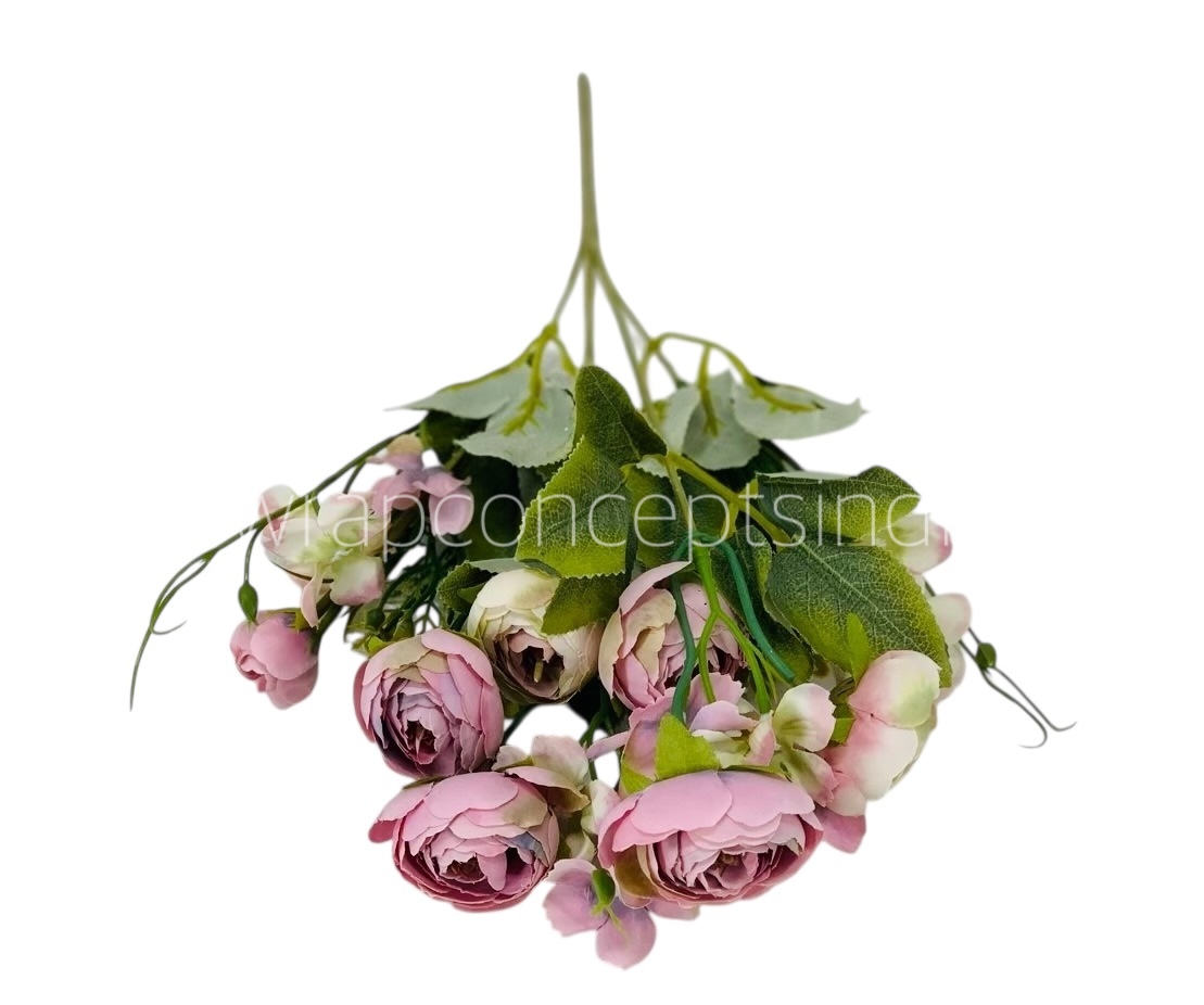 Peonies & Small Flower Bunch