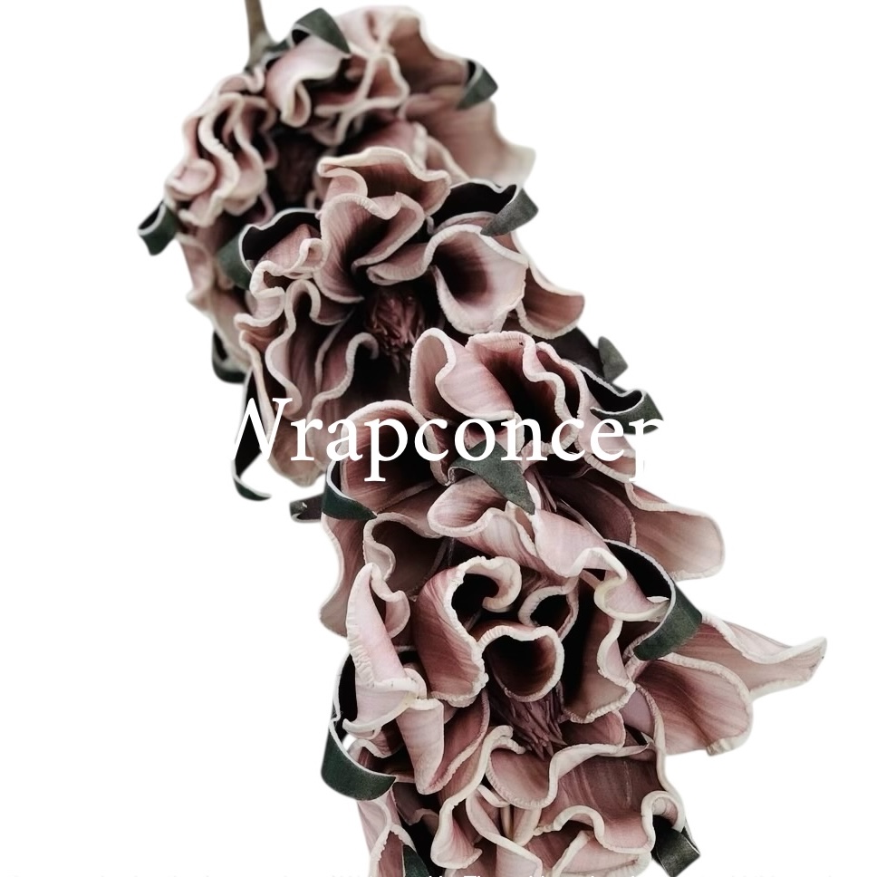 4 Flowers Long Sticks - Multicolor