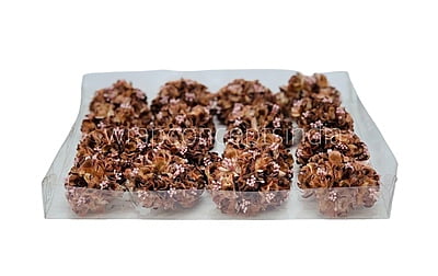 Brown Flowers with Pink Glitter Pollen