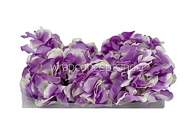 Hydrangeas - Dark Purple & White