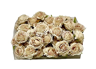 Ecru Small Roses