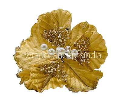 Big Flower with Pearl Center