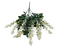 Leaves Bunch with Frosted Fern