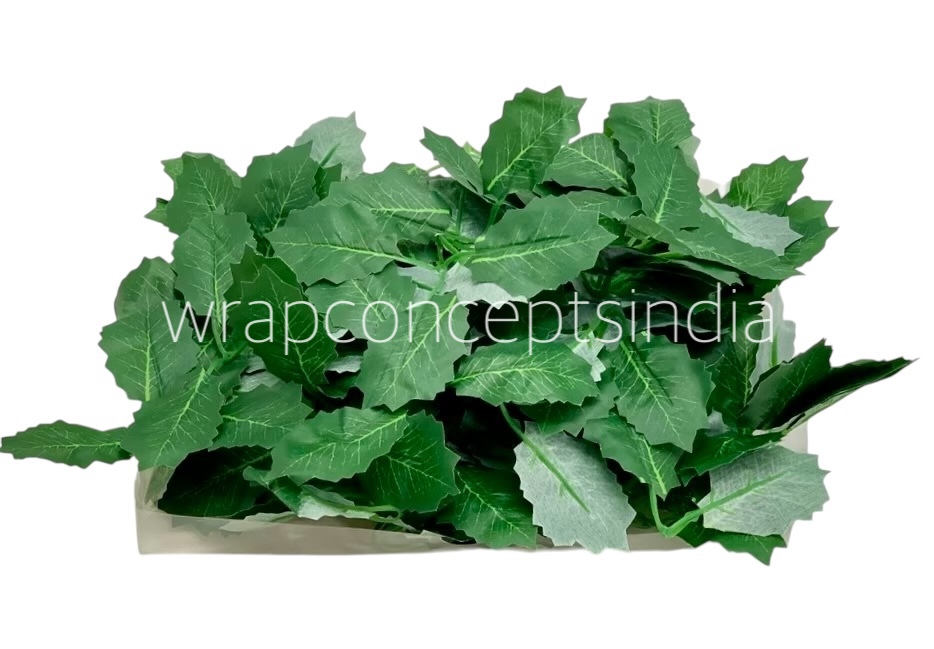Dark Green Birch Leaves