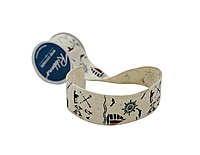 Burlap Printed Ribbon-Sailor-5 cms-5 Yards