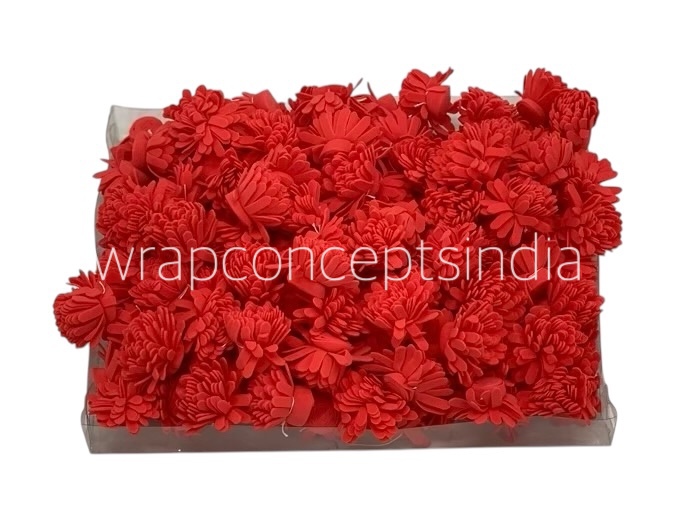 Red Foam Carnation