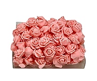 Peach Medium Foam Rose