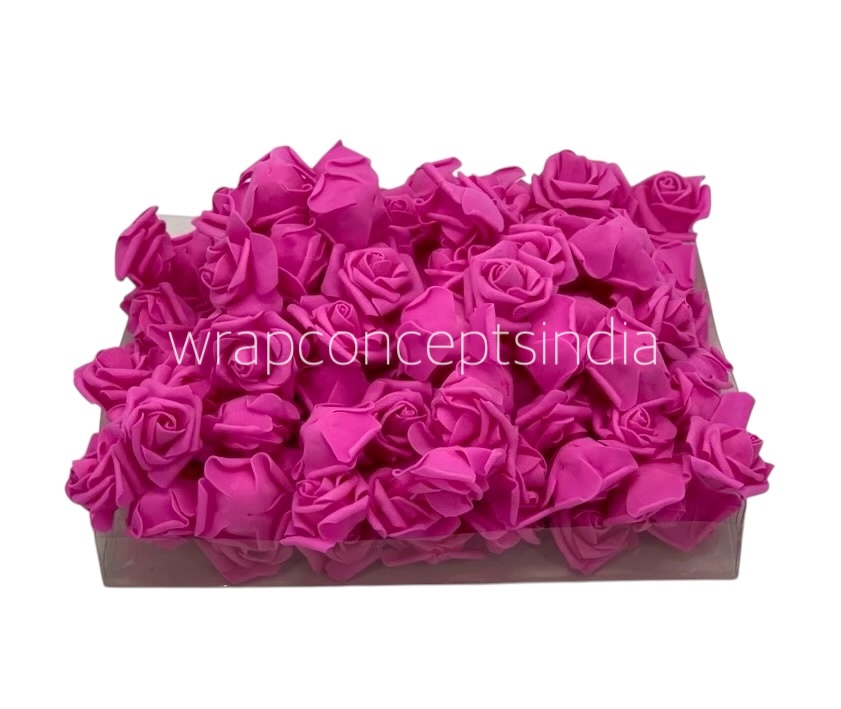 Fuchsia Medium Foam Rose