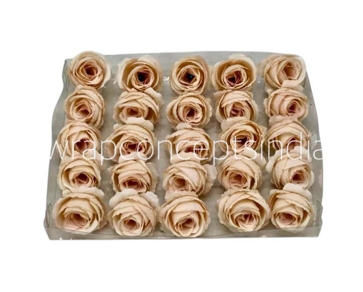 Uncounted Blush with Burgundy Peonies-Indian Red Uncounted