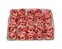 Peach with Cream Rose Buds