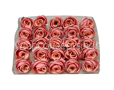 Peach with Cream Rose Buds